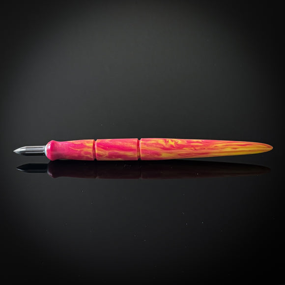 Peach and Pink Contoured Nib Holder