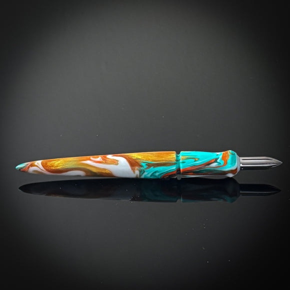 Aqua Sunset Mini Contoured Nib Holder